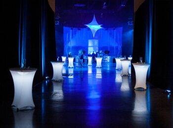 CenturyLink Center Omaha expo hall for corporate event themes post