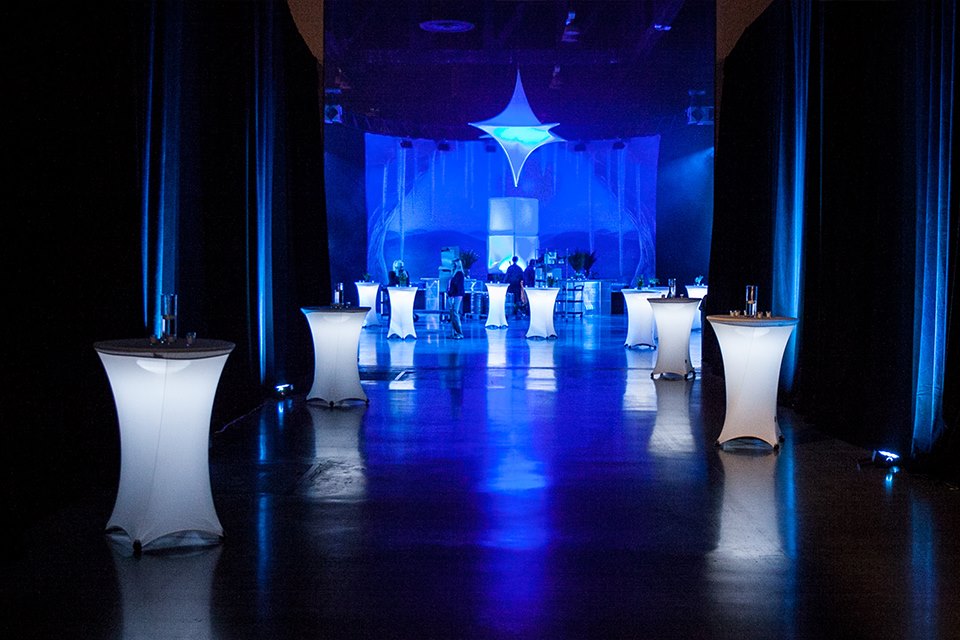 CenturyLink Center Omaha expo hall for corporate event themes post