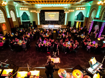 awards ceremony at scoular ballroom in omaha, nebraska